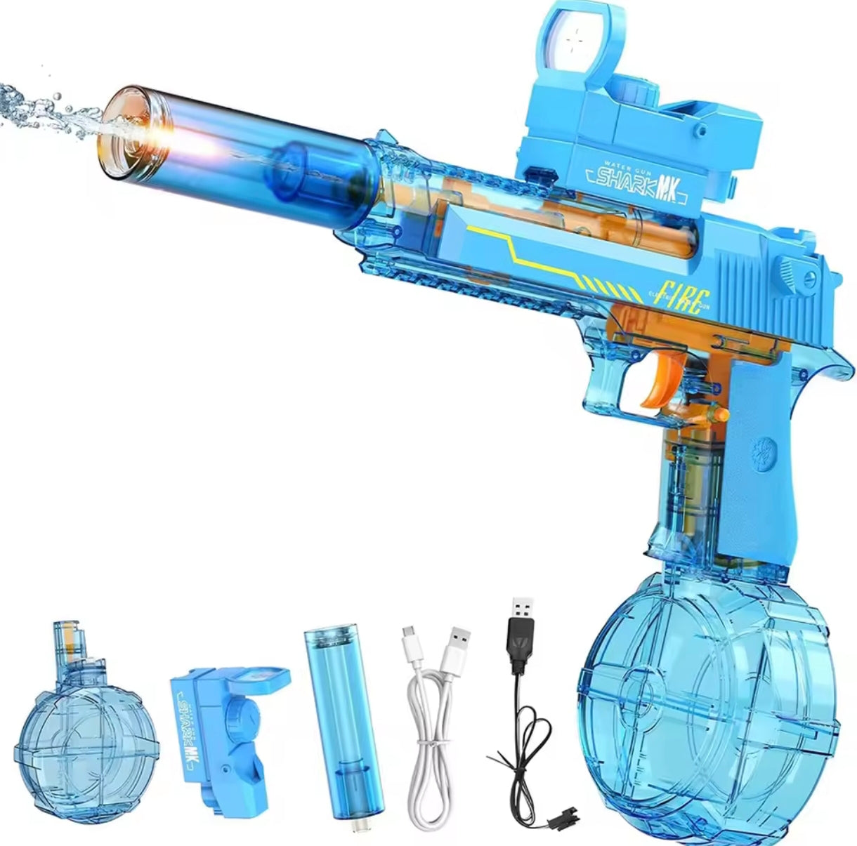 Pistola De Agua Eléctrica Para Niños